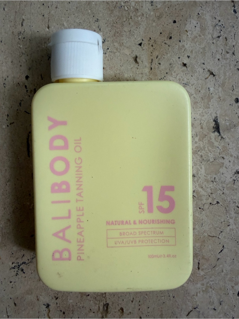 BALI BODY Pineapple Tanning Oil SPF15 3.4fl. Oz.